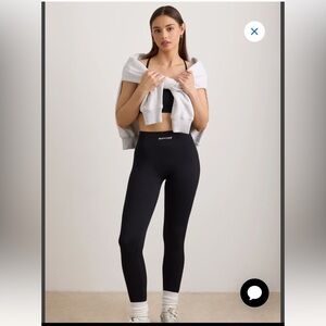 Bo-tee seamless full length leggings in black size s/m